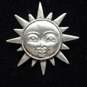 COPY - 🌸 3/$12 🐝 ' SUN Face' Tack Pin